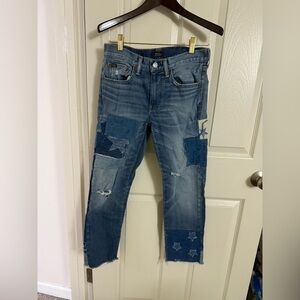 Polo Ralph Lauren Patchwork Distressed Jeans